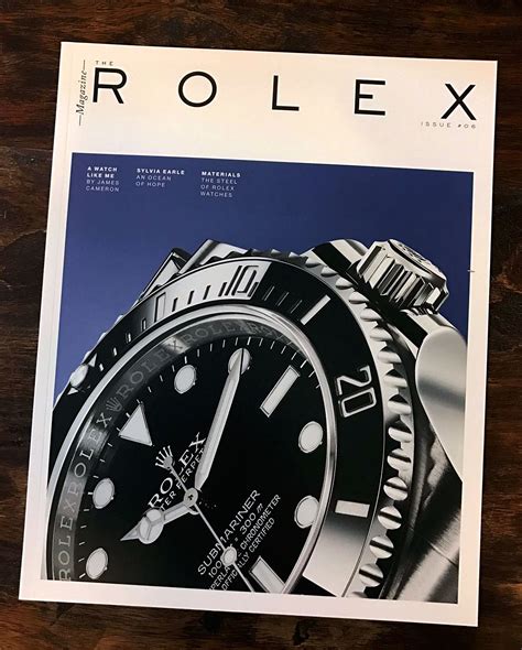 rolex magazine come averlo|rolex book.